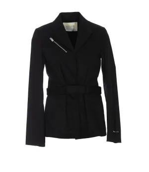 1017 ALYX 9SM Zipped Detail Belted Jacket