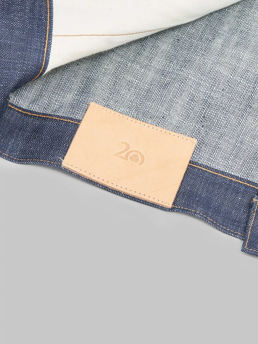 3sixteen DJ-102xn  20th Anniversary Natural Indigo Type 3s Denim Jacket