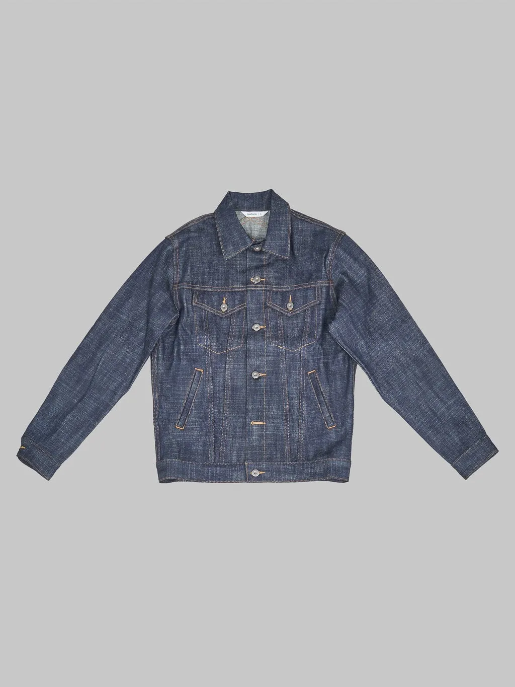 3sixteen DJ-102xn  20th Anniversary Natural Indigo Type 3s Denim Jacket