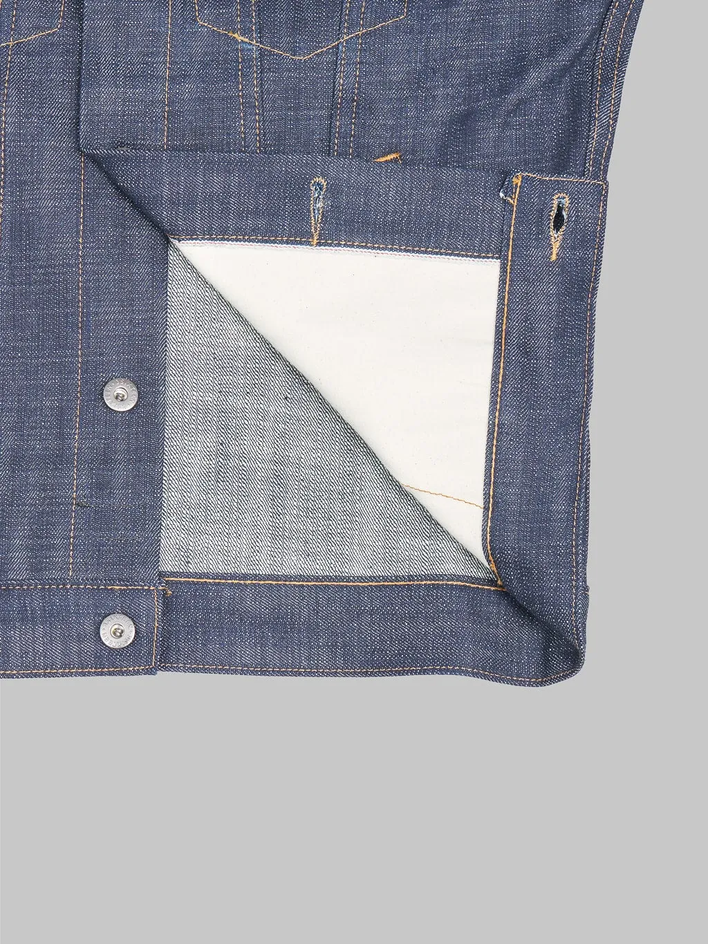 3sixteen DJ-102xn  20th Anniversary Natural Indigo Type 3s Denim Jacket