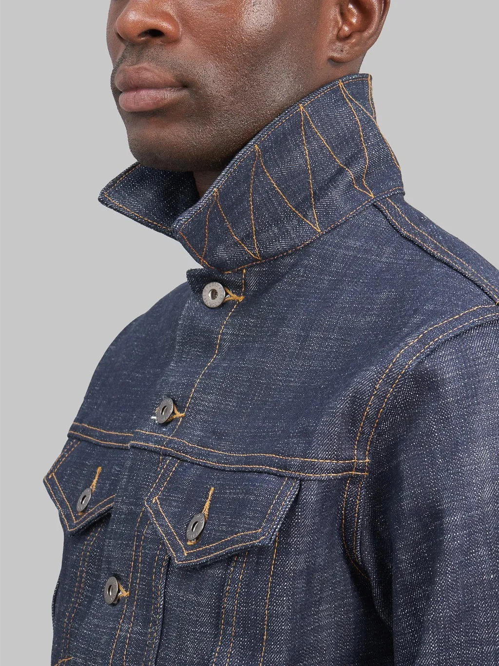 3sixteen DJ-102xn  20th Anniversary Natural Indigo Type 3s Denim Jacket