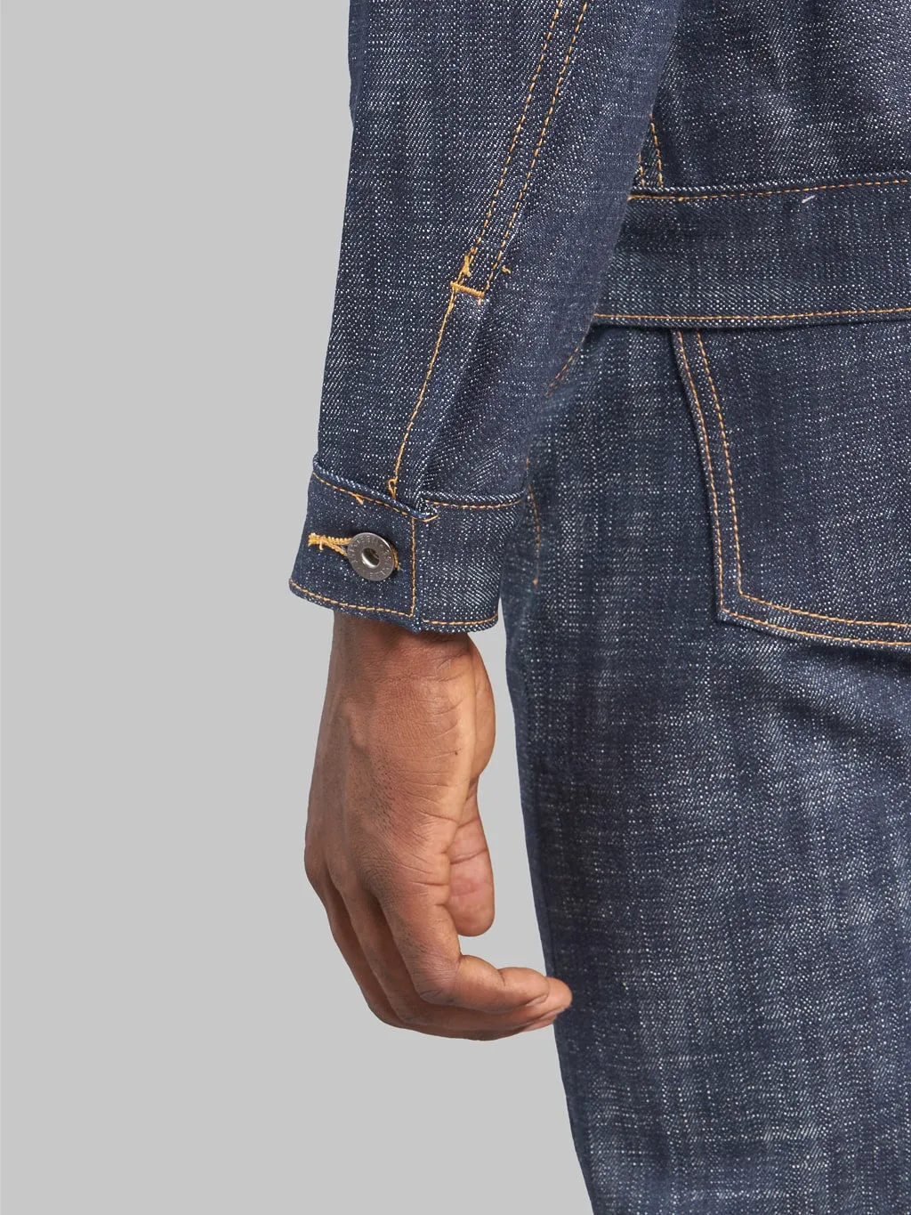 3sixteen DJ-102xn  20th Anniversary Natural Indigo Type 3s Denim Jacket