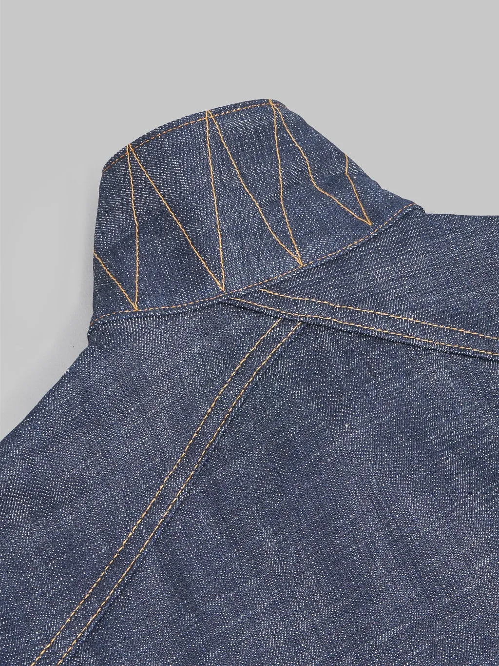 3sixteen DJ-102xn  20th Anniversary Natural Indigo Type 3s Denim Jacket