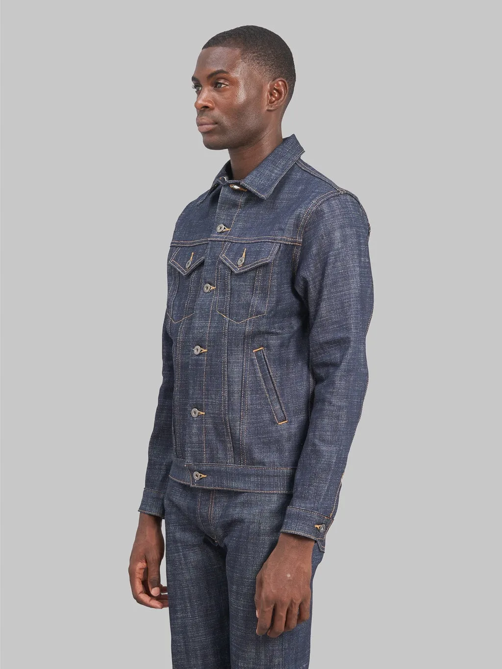 3sixteen DJ-102xn  20th Anniversary Natural Indigo Type 3s Denim Jacket
