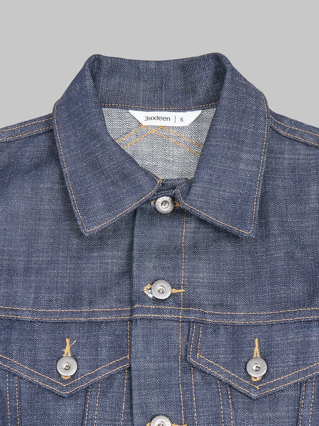 3sixteen DJ-102xn  20th Anniversary Natural Indigo Type 3s Denim Jacket