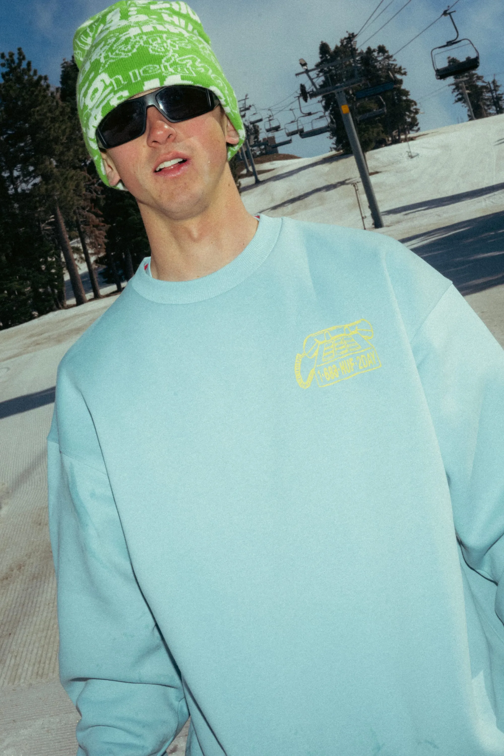686 HUF Premium Heavyweight Crew Sweatshirt