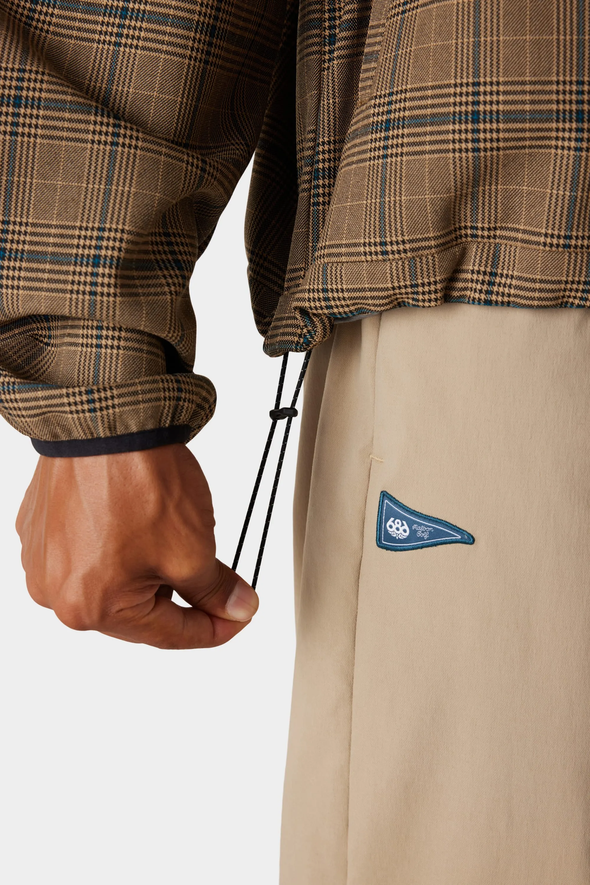 686 x Malbon Men's Caddie Performance Jacket