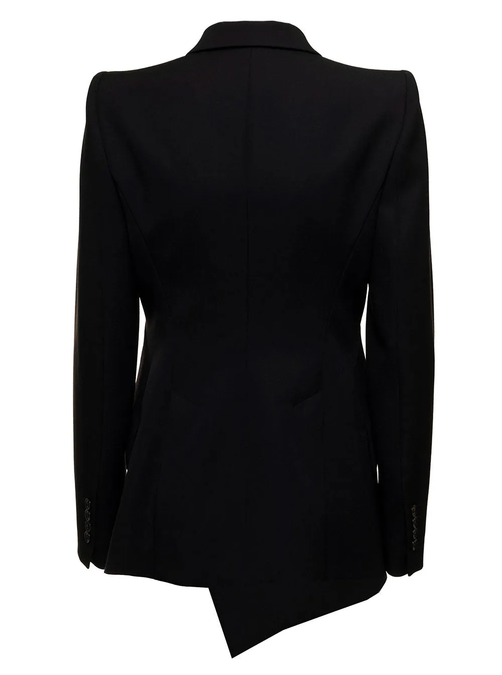 Alexander McQueen Double-Breasted Asymmetric Jacket
