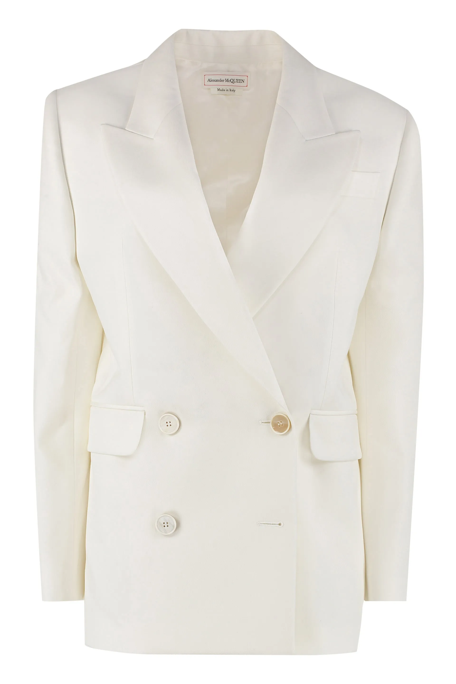 Alexander McQueen Double-Breasted Tailored Blazer