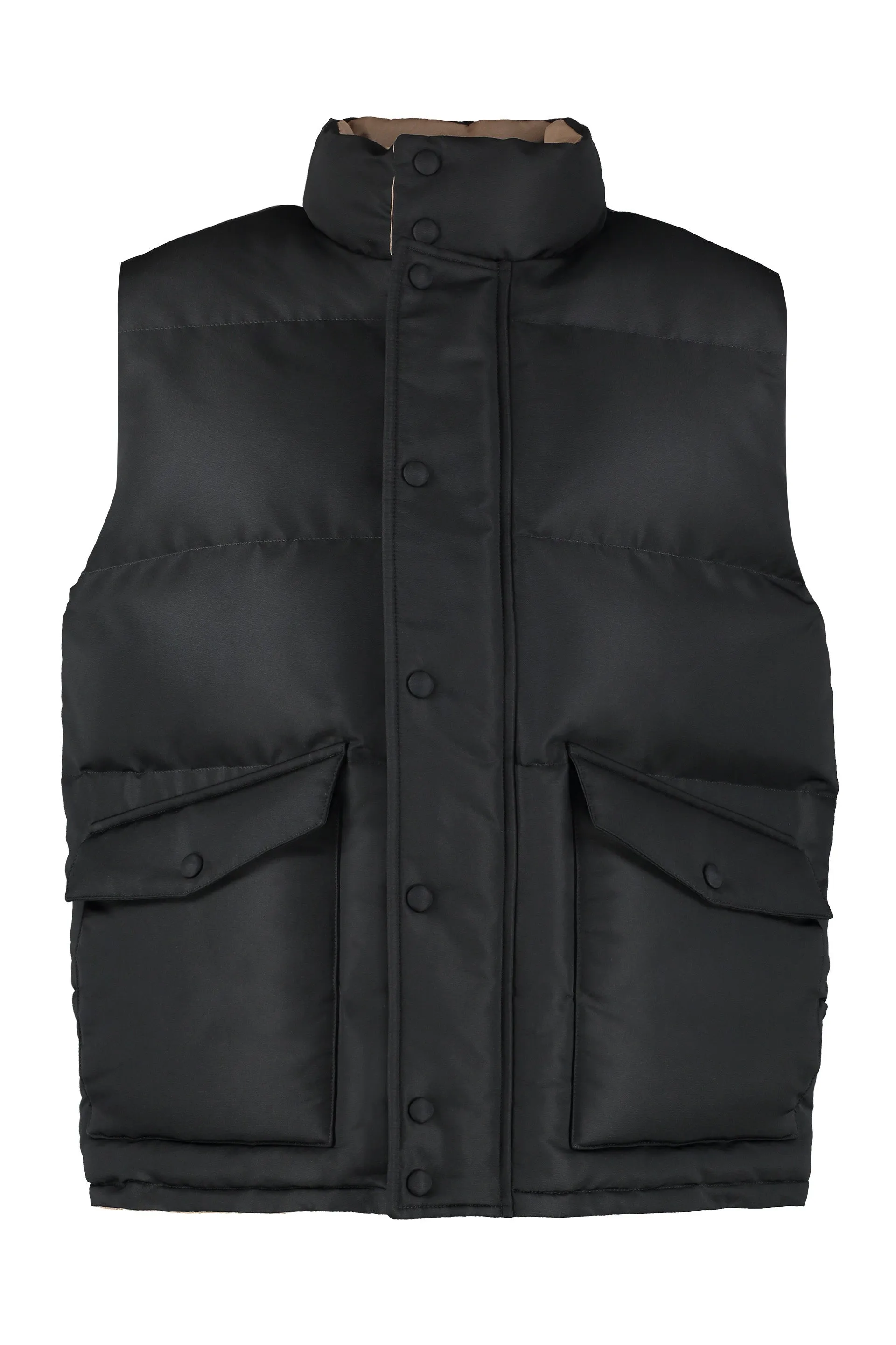 Alexander McQueen Logo Printed Zipped Jacket