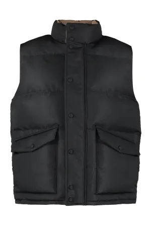 Alexander McQueen Logo Printed Zipped Jacket