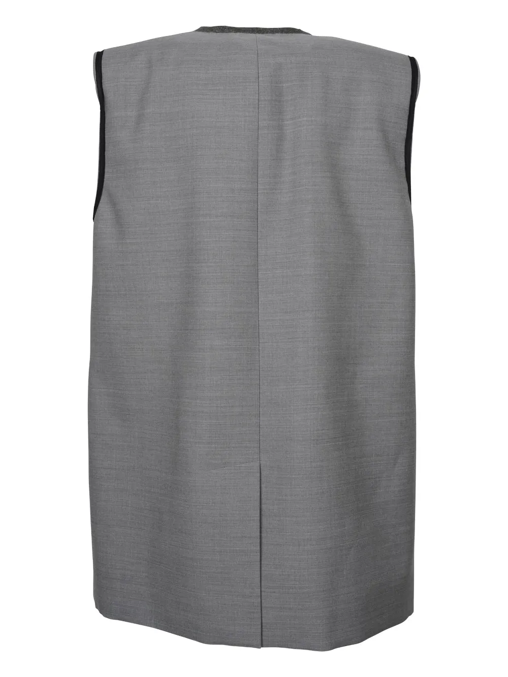 Alexander McQueen Peak Lapels Double-Breasted Vest