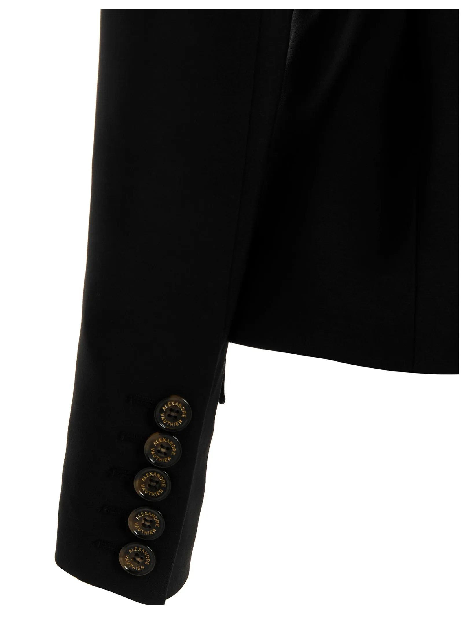 Alexandre Vauthier Belted Waist Blazer