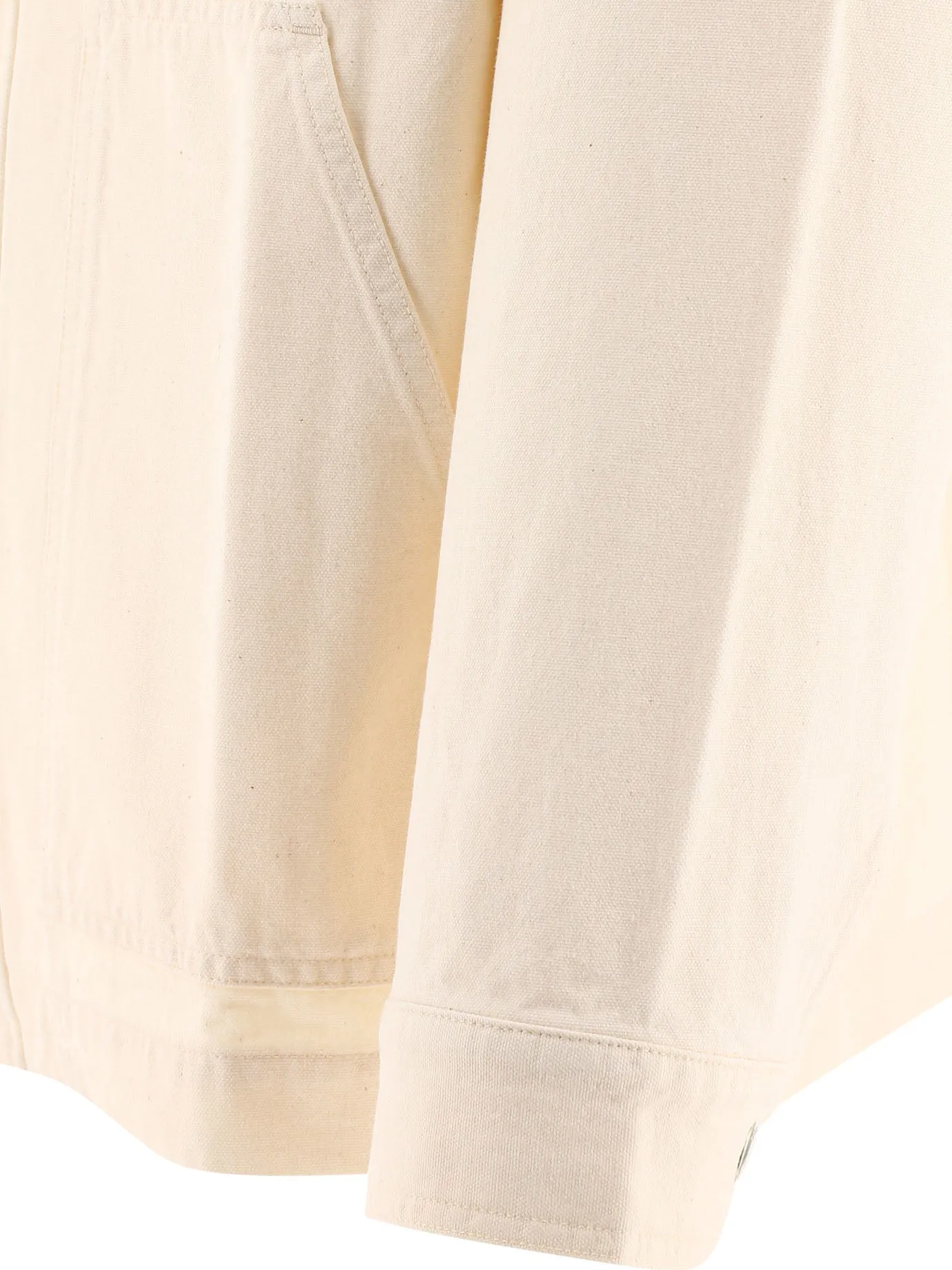 Ambush Concealed-Fastened Long-Sleeved Overshirt