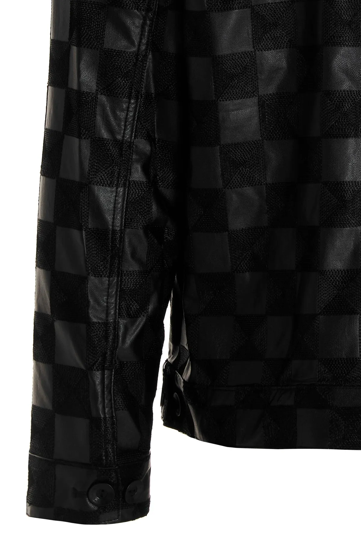Andersson Bell Check Pattern Buttoned Jacket