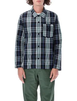 A.P.C. Checked Long-Sleeved Shirt Jacket