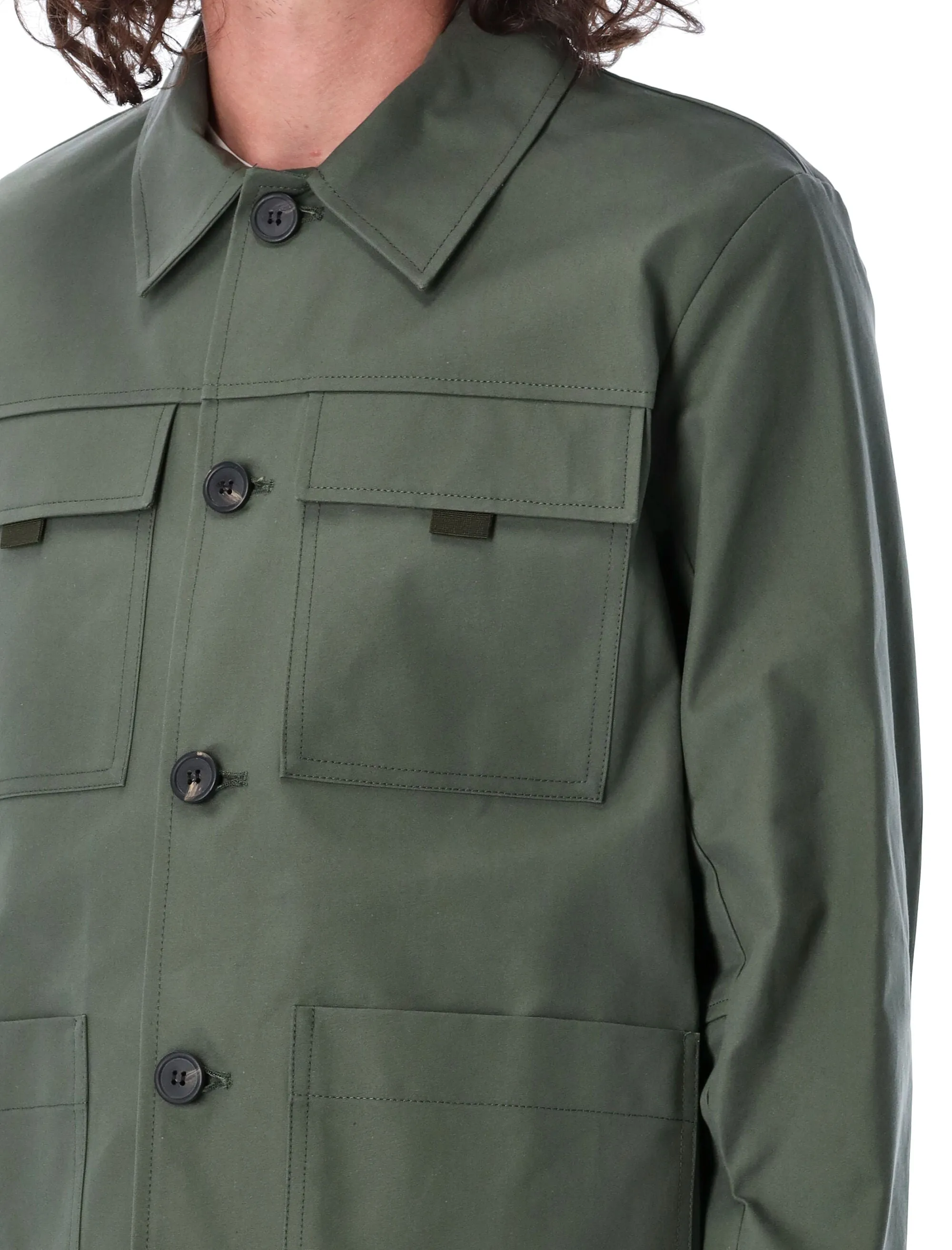 A.P.C. Robin Buttoned Field Jacket
