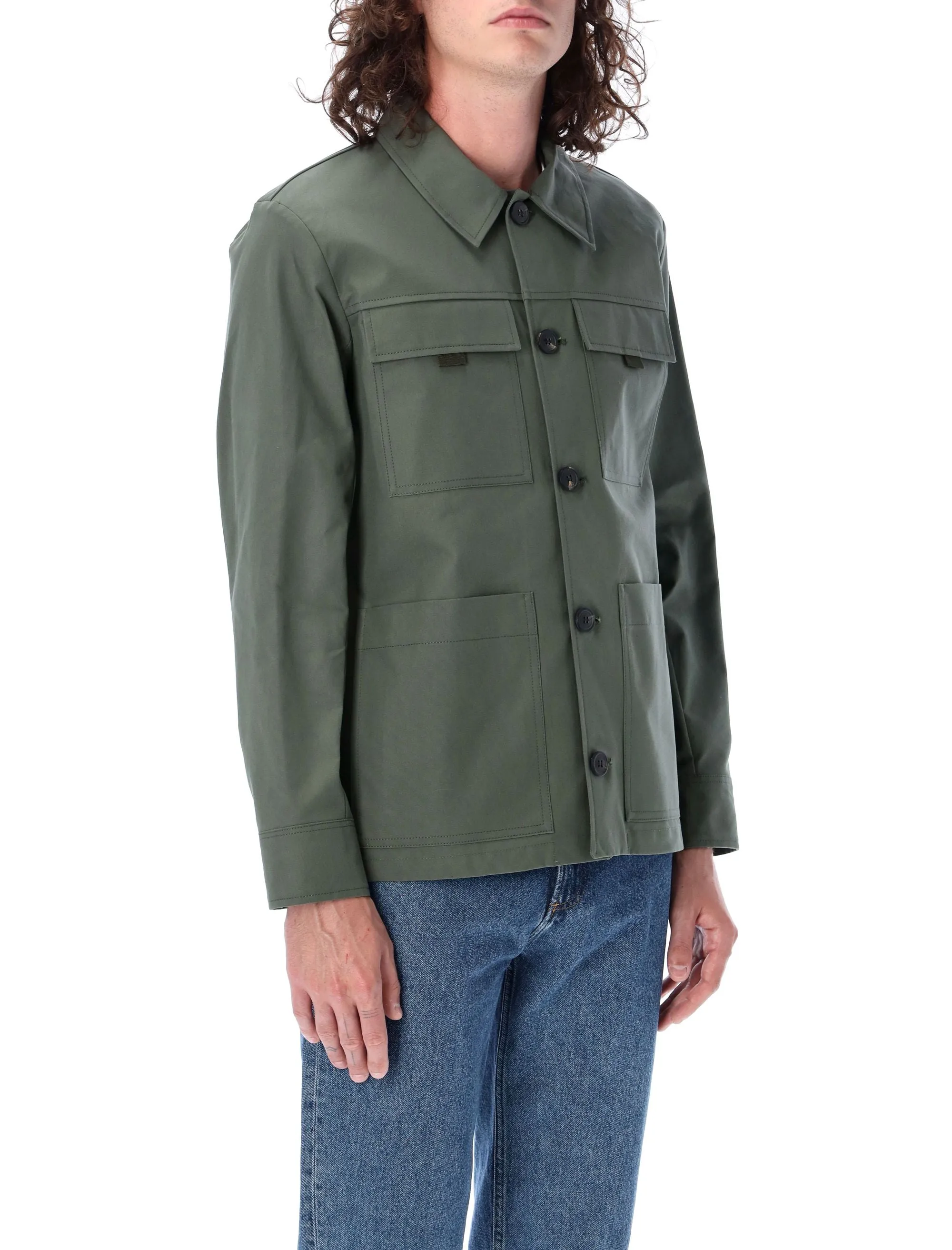 A.P.C. Robin Buttoned Field Jacket