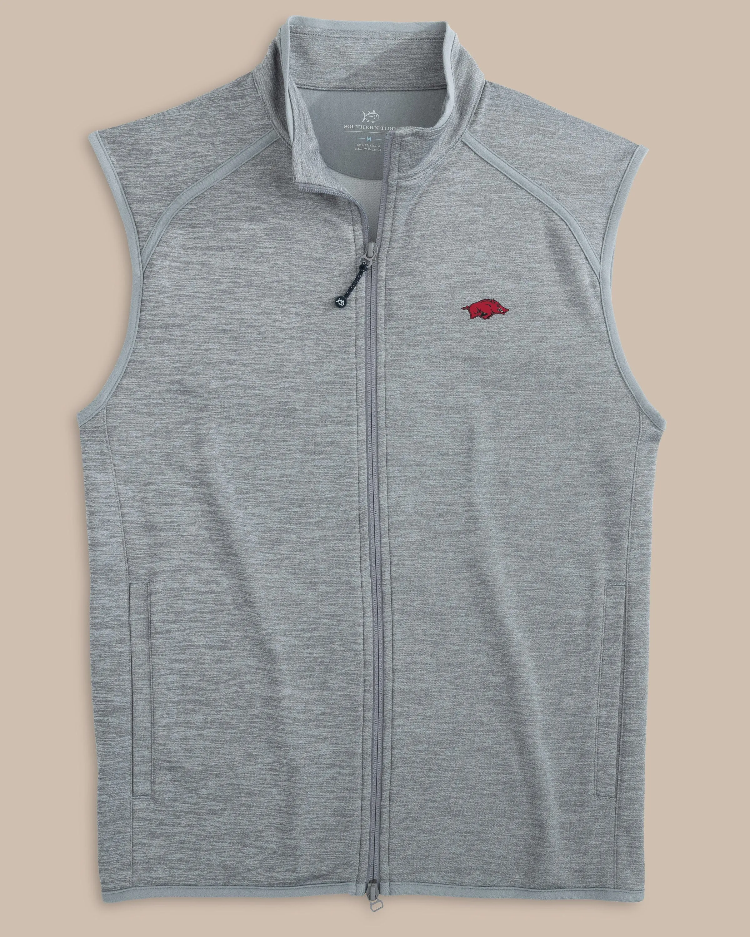 Arkansas Razorbacks Baybrook Heather Vest