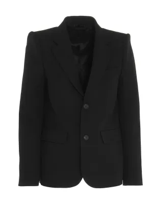 Balenciaga Curved Shoulder Blazer