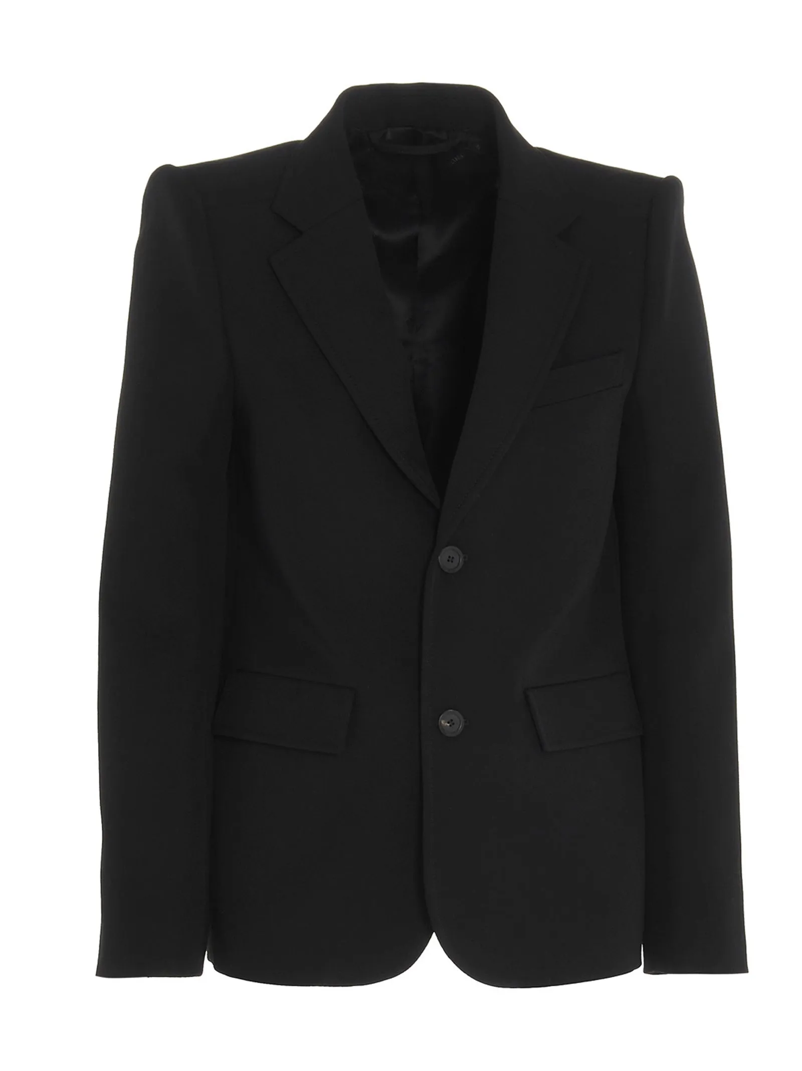 Balenciaga Curved Shoulder Blazer