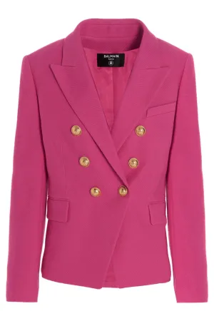 Balmain Double-Breasted Tailored Blazer