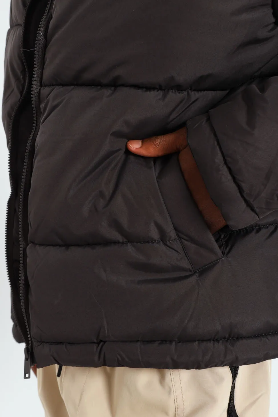 Basic Puffer - Charcoal