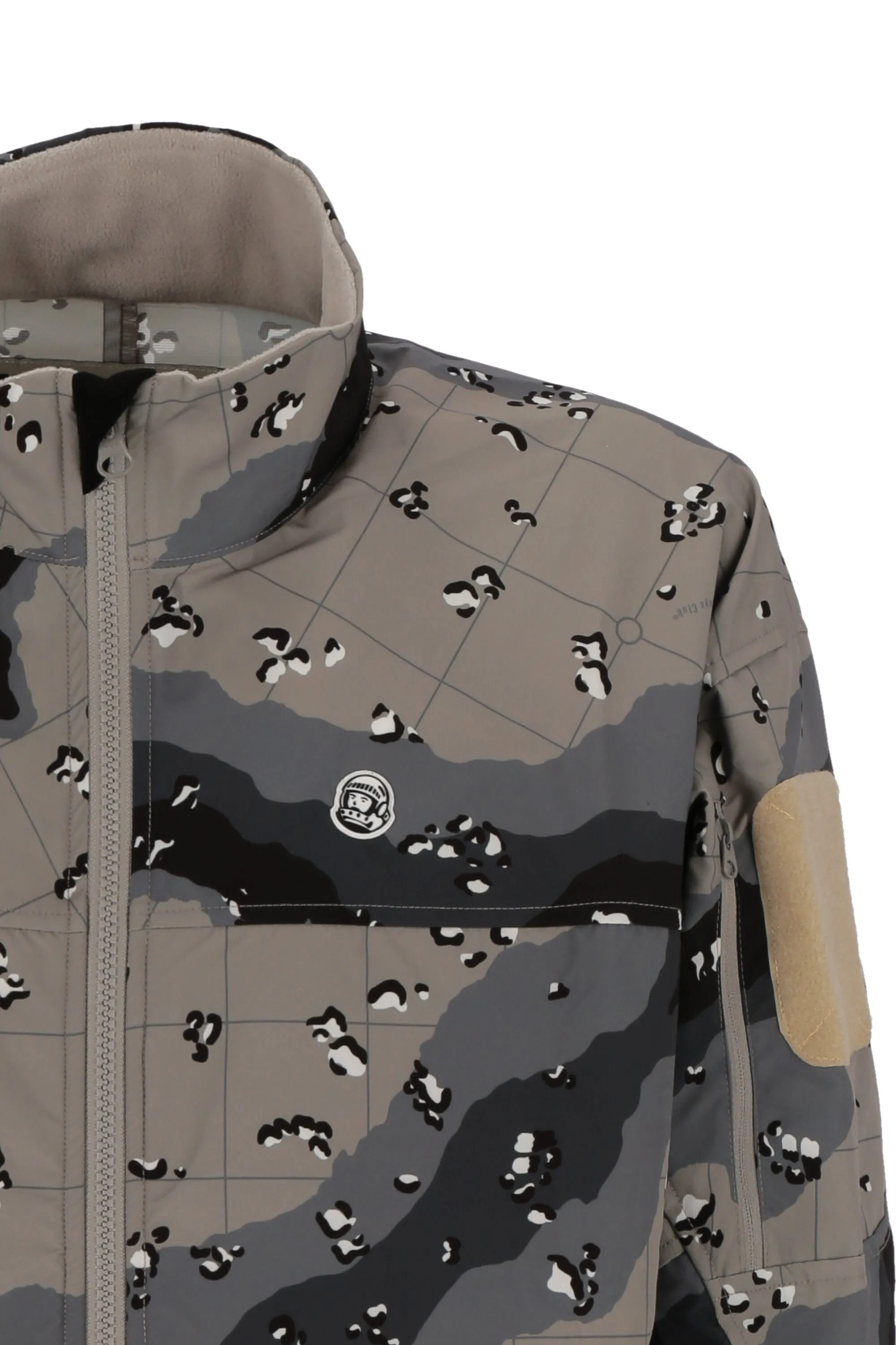 Billionaire Boys Club Zipped Camouflage-Printed Jacket