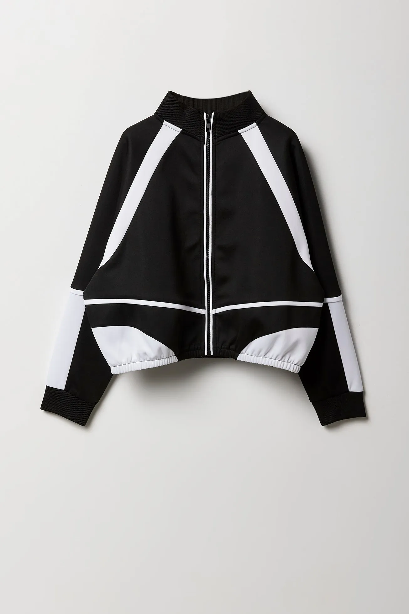 Blouson à glissière et blocs de couleurs Active pour filles