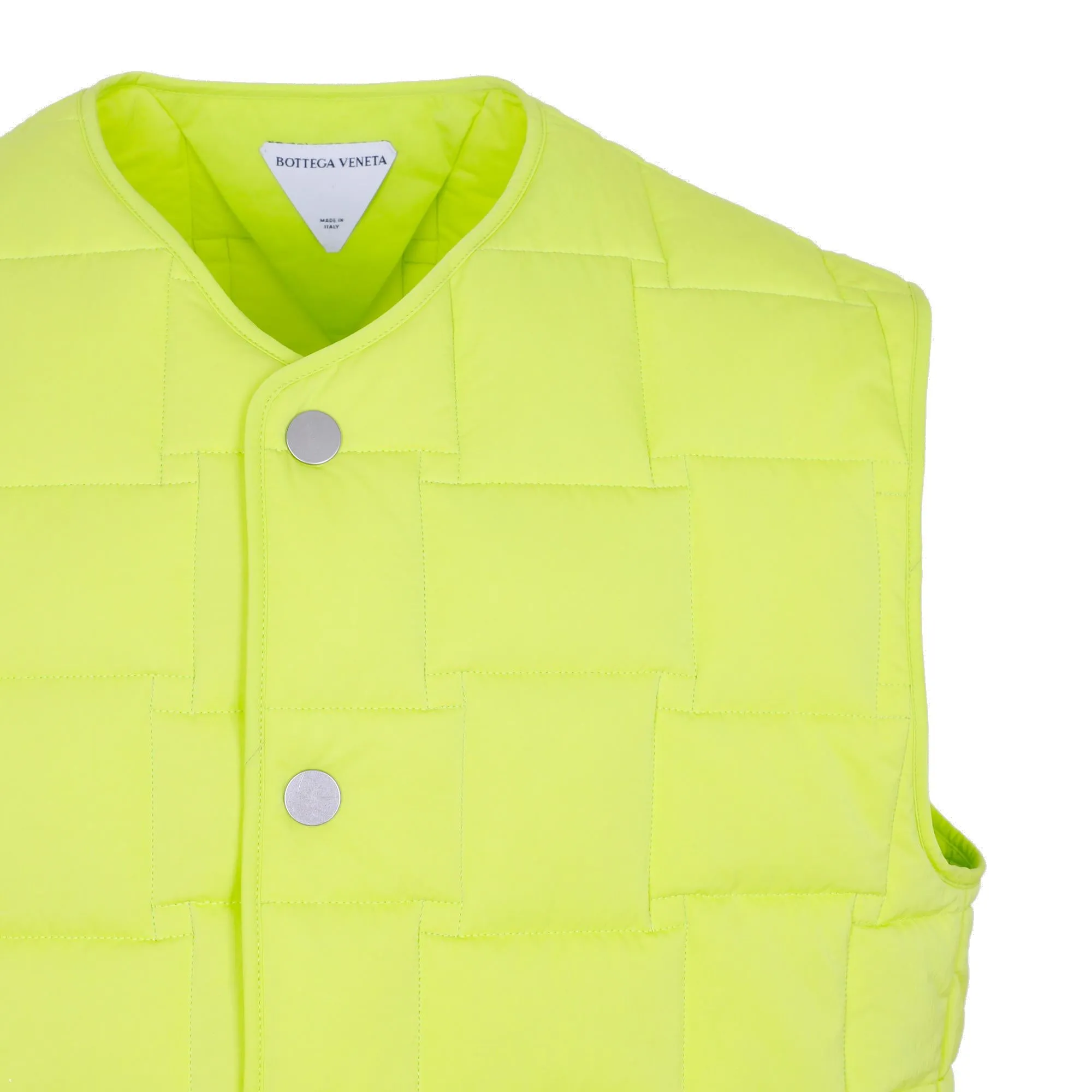 Bottega Veneta Buttoned V-Neck Padded Vest