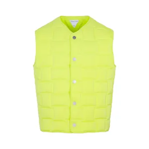 Bottega Veneta Buttoned V-Neck Padded Vest