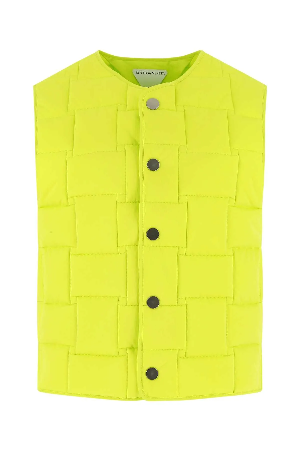 Bottega Veneta Intrecciato Patterned Padded Vest