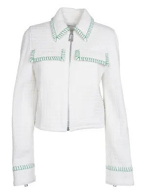 Bottega Veneta Quilted Zip-Up Jacket