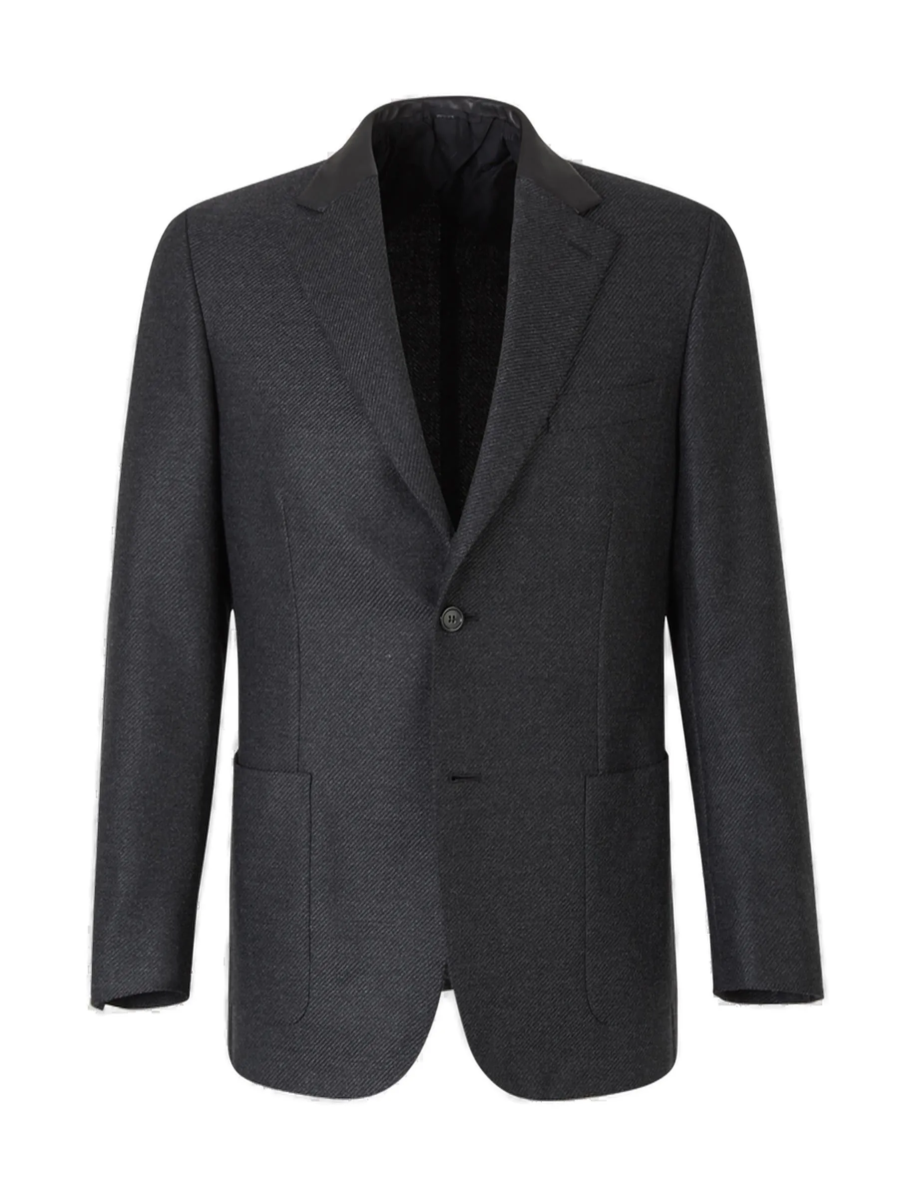 Brioni Single-Breasted Long-Sleeved Blazer
