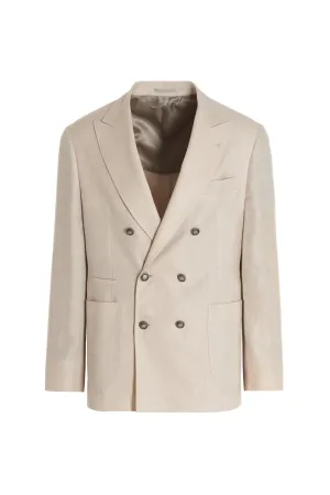 Brunello Cucinelli Double-Breasted Blazer