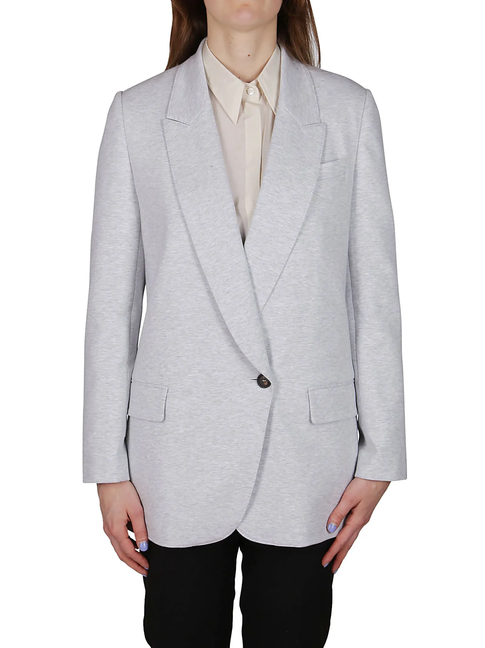 Brunello Cucinelli Single-Breasted Tailored Blazer