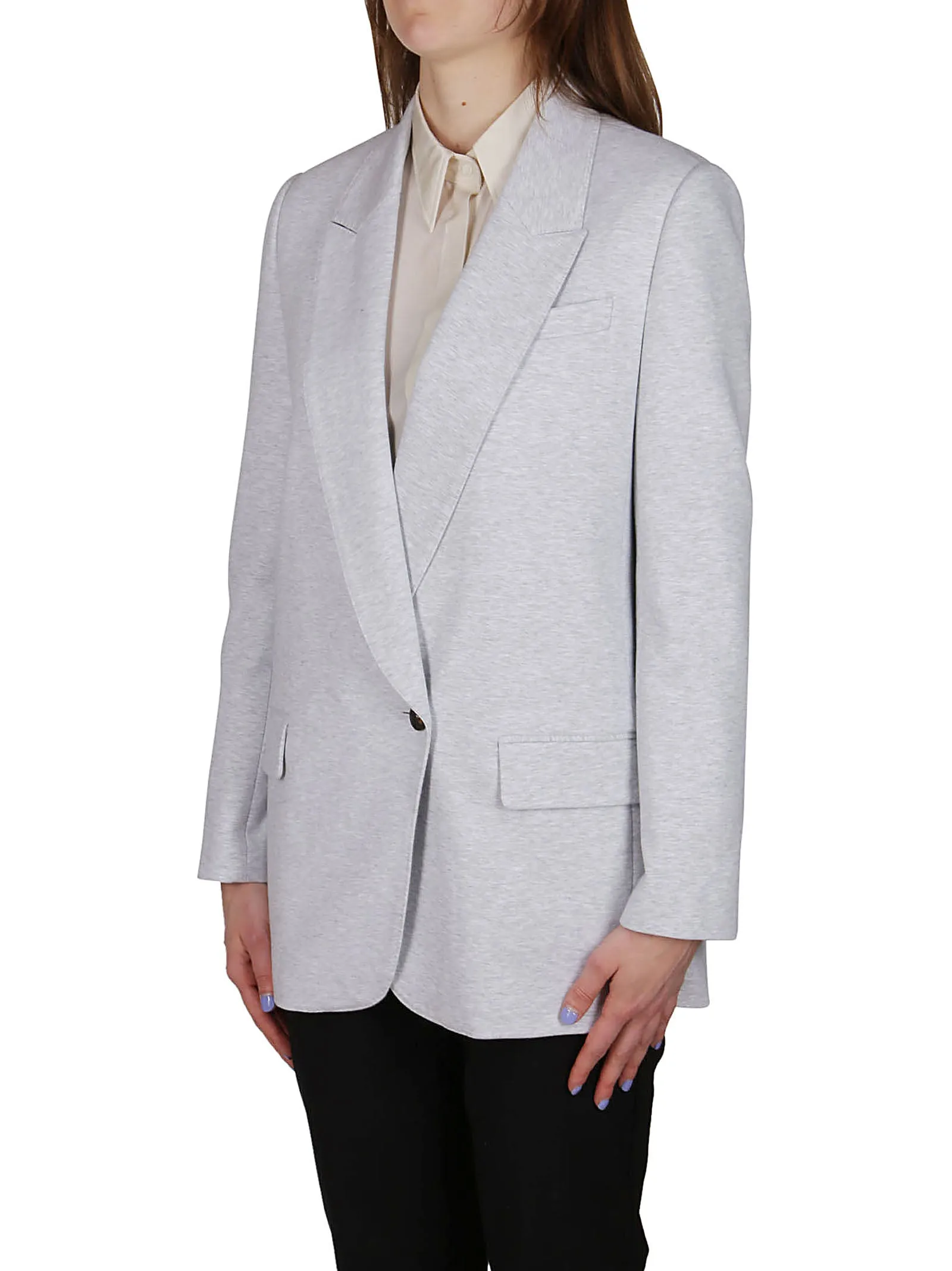 Brunello Cucinelli Single-Breasted Tailored Blazer