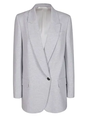 Brunello Cucinelli Single-Breasted Tailored Blazer