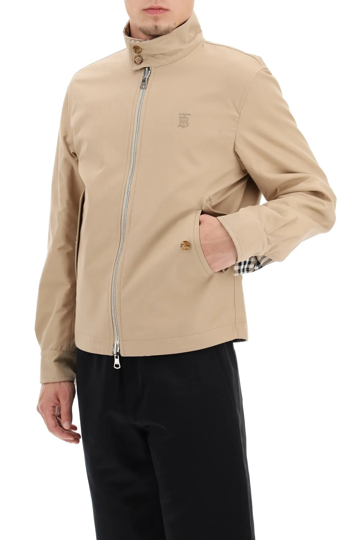 Burberry Bramwell Checked Reversible Jacket