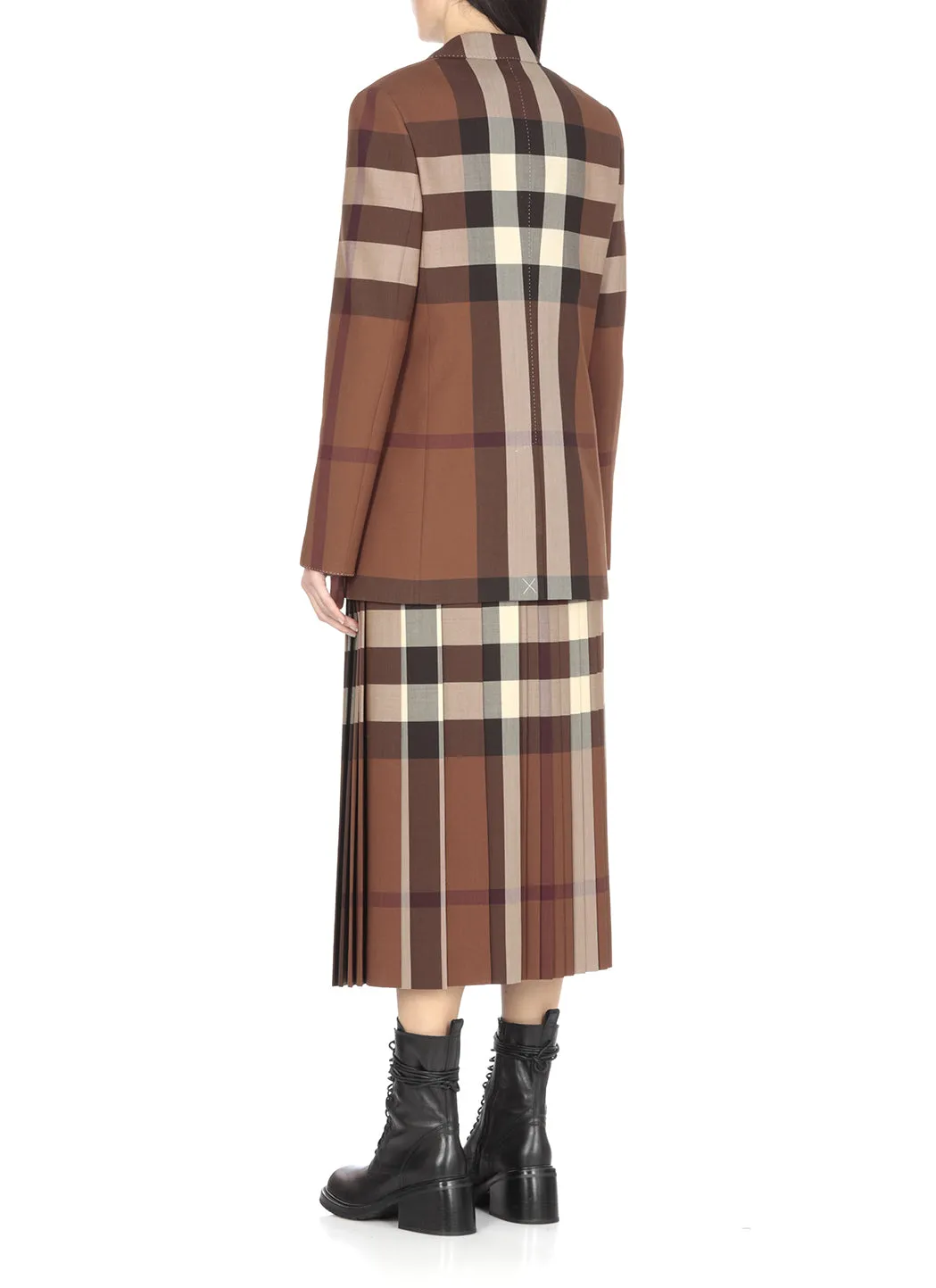 Burberry Check Tailored Jacket