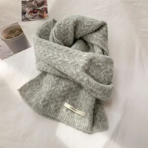 CABLE WEAVE SCARF