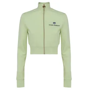 Chiara Ferragni Zipped Cropped Track Jacket