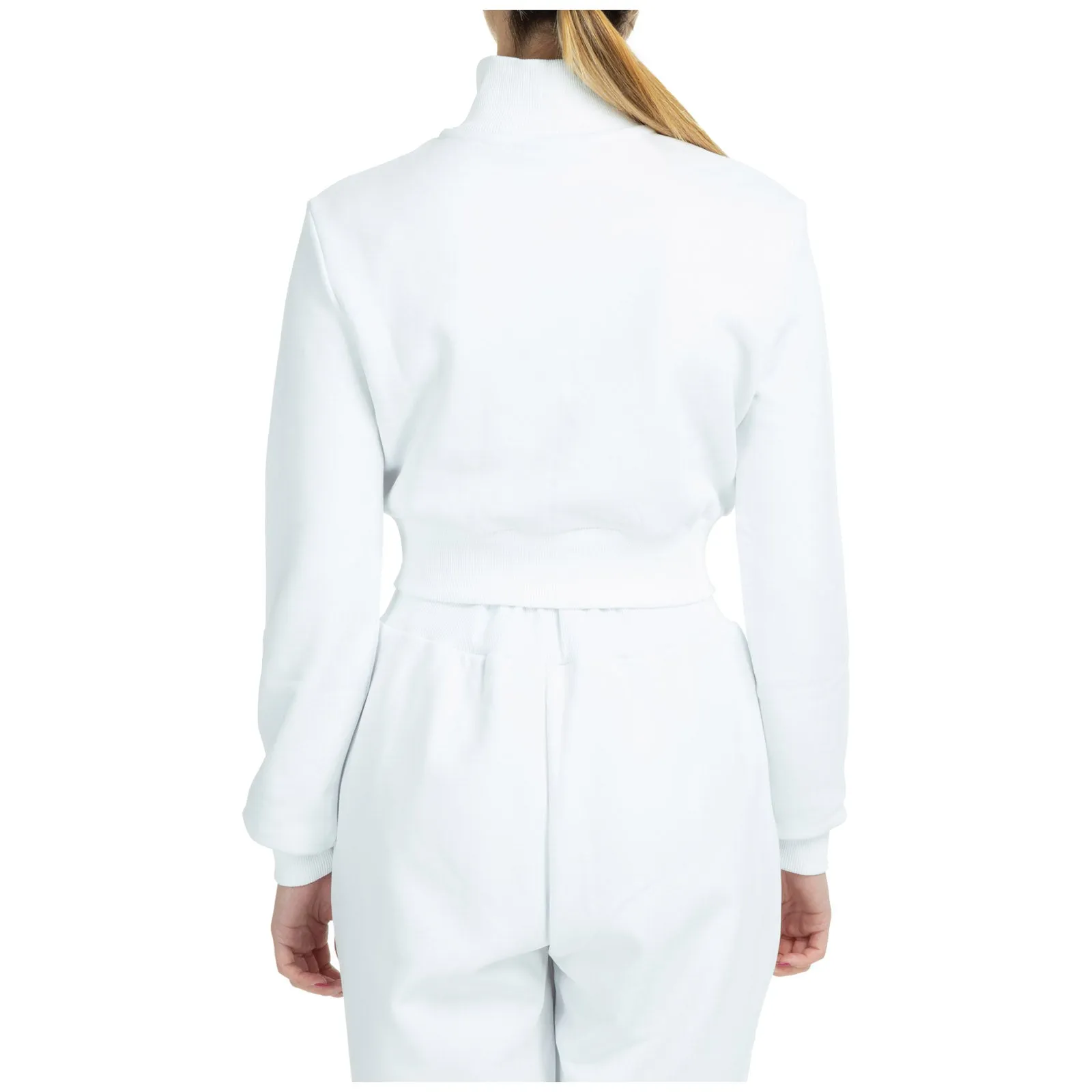 Chiara Ferragni Zipped Cropped Track Jacket