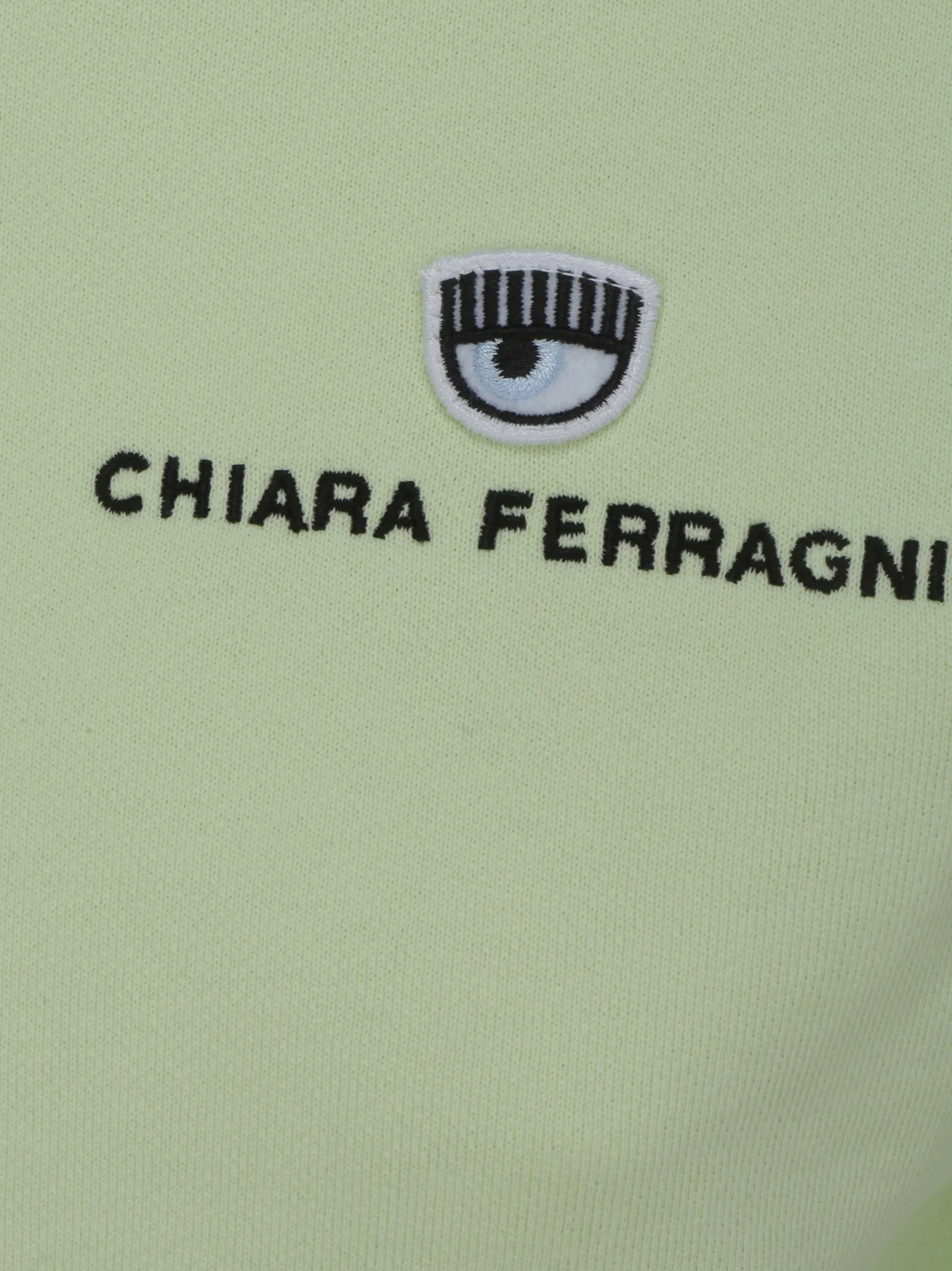 Chiara Ferragni Zipped Cropped Track Jacket