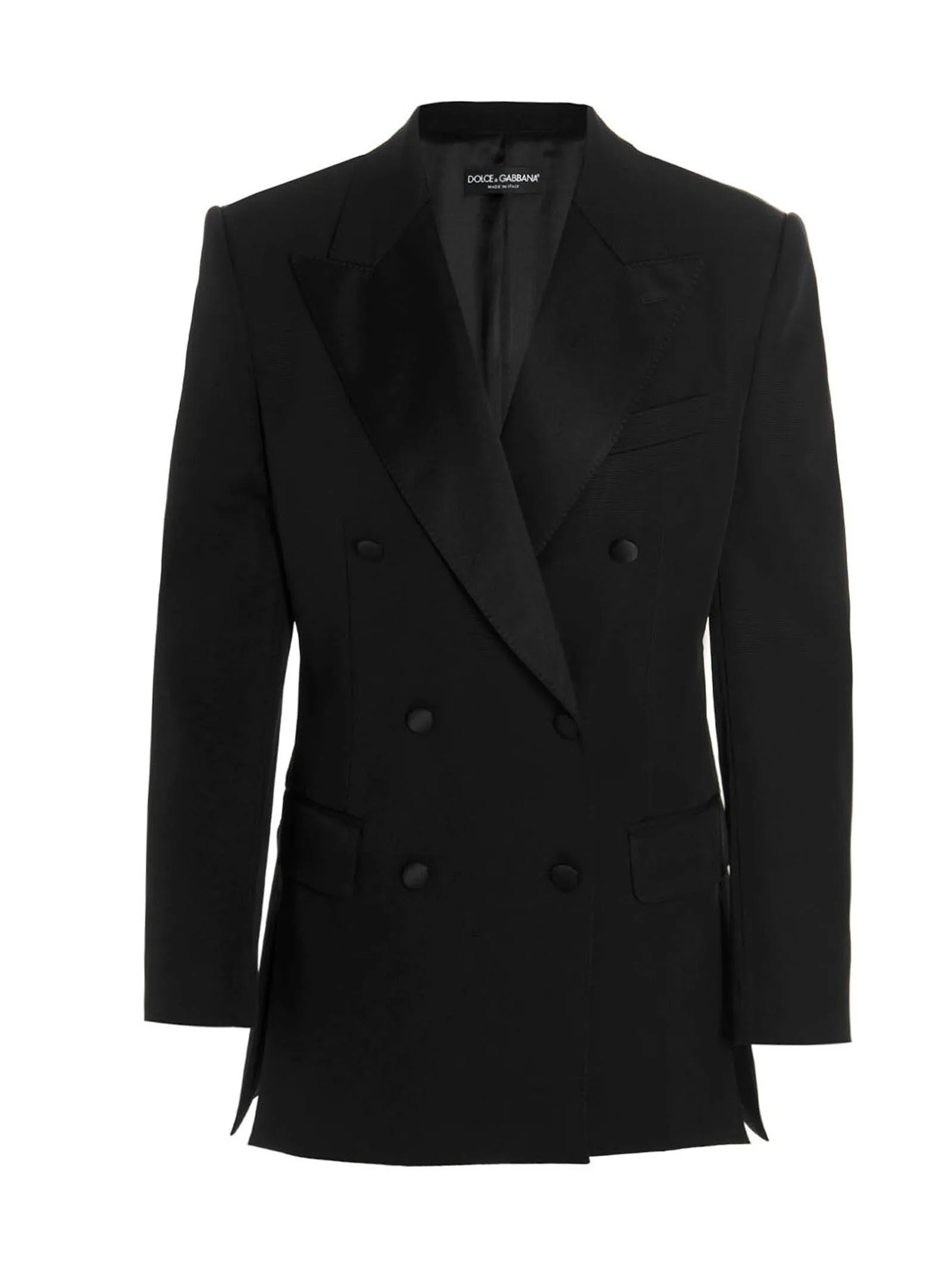 Dolce & Gabbana V-Neck Double Breasted Blazer
