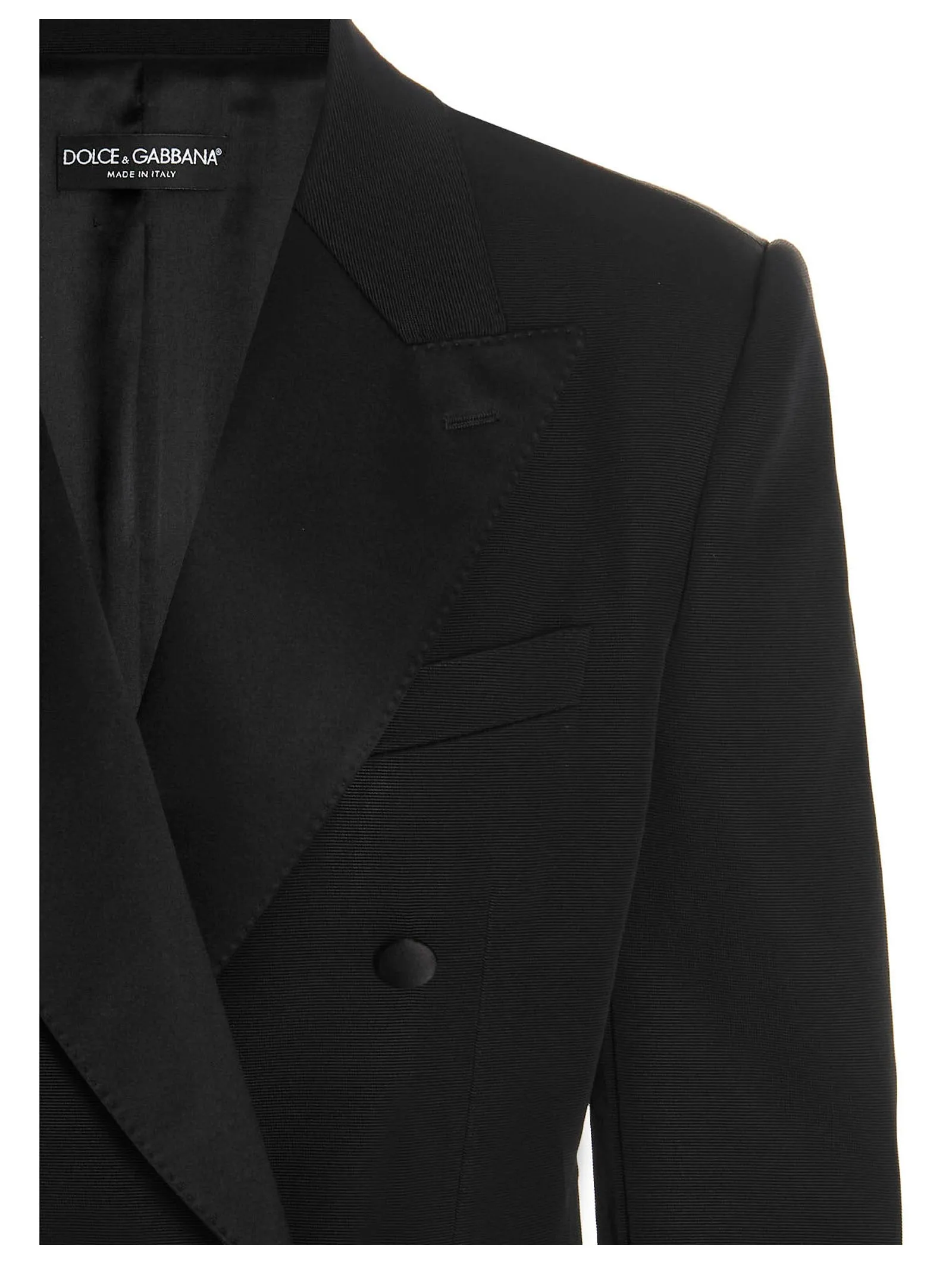 Dolce & Gabbana V-Neck Double Breasted Blazer