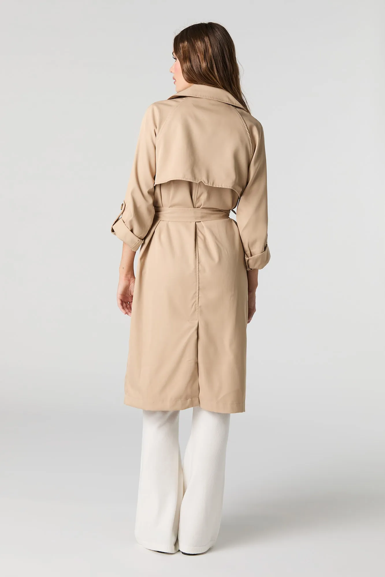 Double Breasted Trench Coat