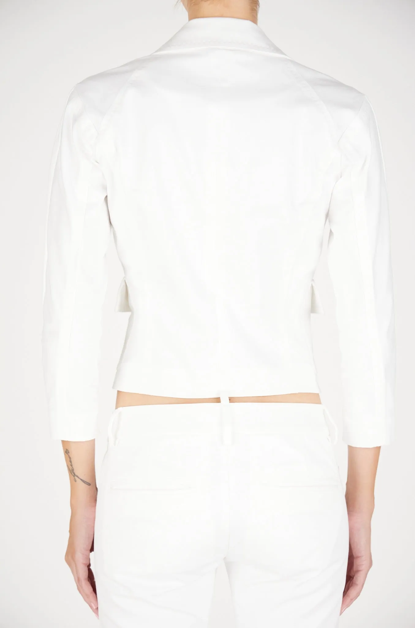 Dsquared2 Crop Sleeved Tailored Blazer