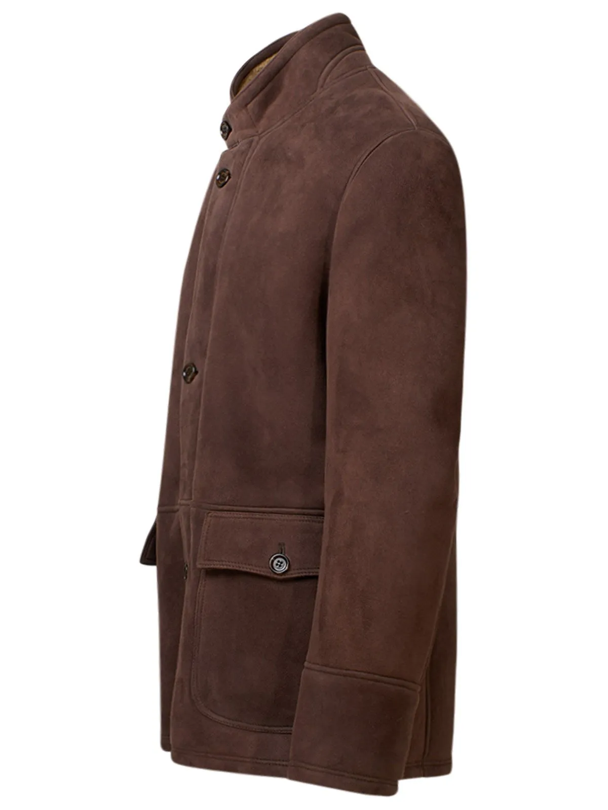 Eleventy Buttoned Long-Sleeved Jacket