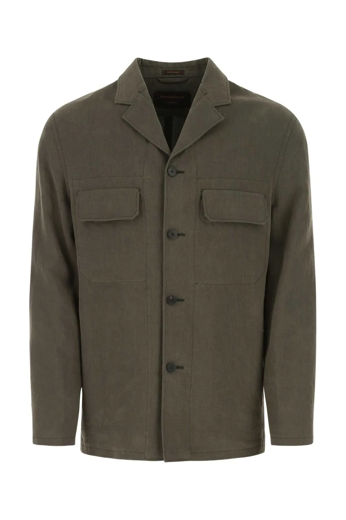Ermenegildo Zegna Buttoned Long-Sleeved Jacket